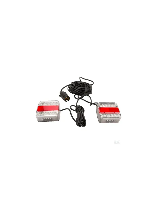 Zestaw lamp LED, tylnych przykręcanych 12m 12V LA65016 Wyprzedaż